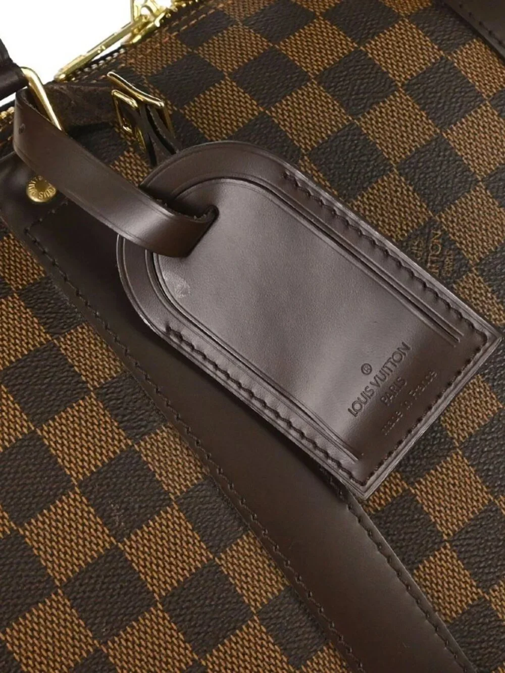 Louis Vuitton Damier Keepall 50 Travel Duffle Handbag N41427 MB0026 197869